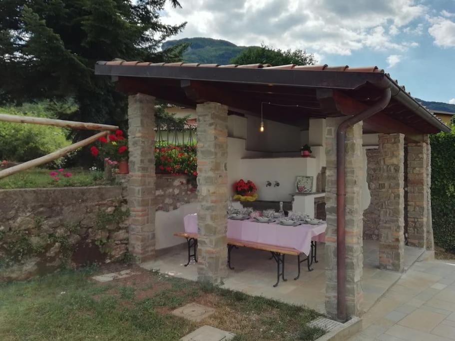 فيلا Ai Tre Campi Fornaci di Barga المظهر الخارجي الصورة